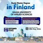 🚀Set Sail Toward Your Master’s Degree in Finland!🇫🇮