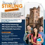 University of Stirling Fully Funded MSc Scholarship 2026