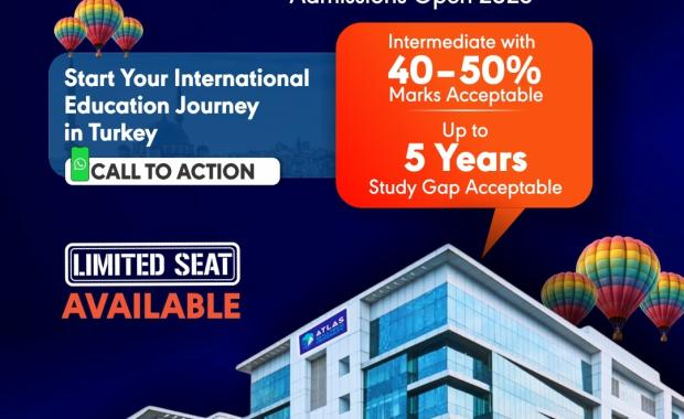 Study in Turkey – Atlas University Admissions 2026