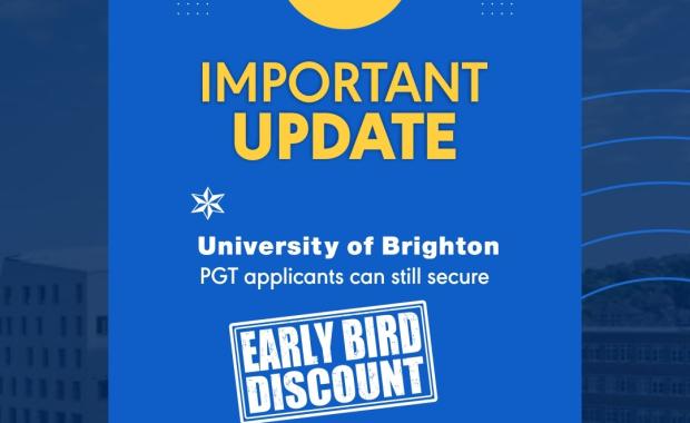 📢 Important Update for University of Brighton Applicants